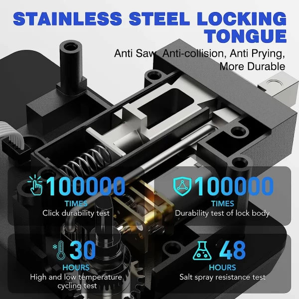 100% Metal RV Door Lock