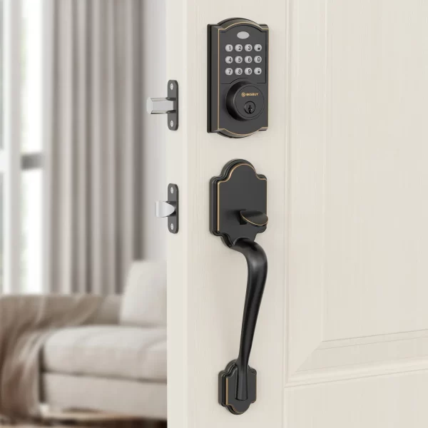 Black Electronic Door Locks