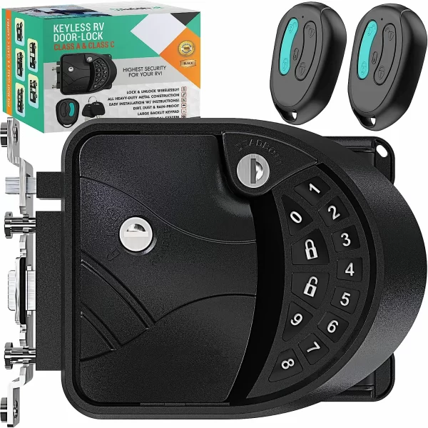 Class C RV Door Lock Keyless Entry