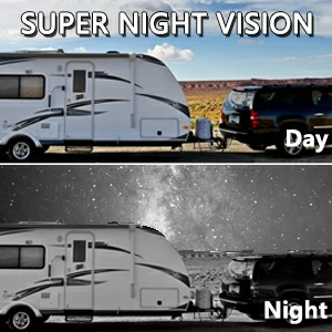 FHD 1080P 2 Digital RV Wireless Backup Camera System