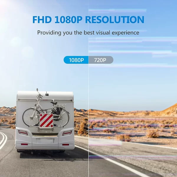 Magnetic Solar Wireless Backup Camera